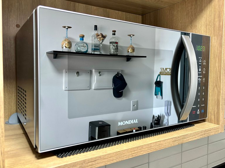 Vista Mar Incrível + Varanda | 200m da Praia