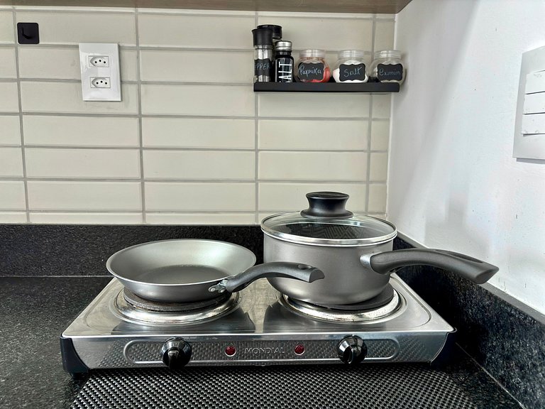 Vista Mar Incrível + Varanda | 200m da Praia