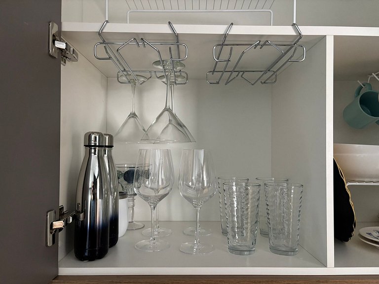 Vista Mar Incrível + Varanda | 200m da Praia