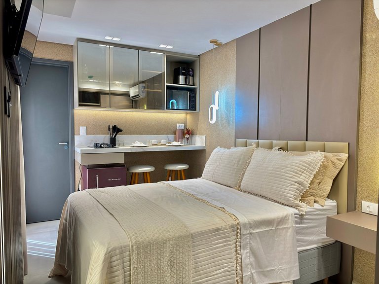 Studio 103 Caribessa | 200m da praia | Jacuzzi privativa