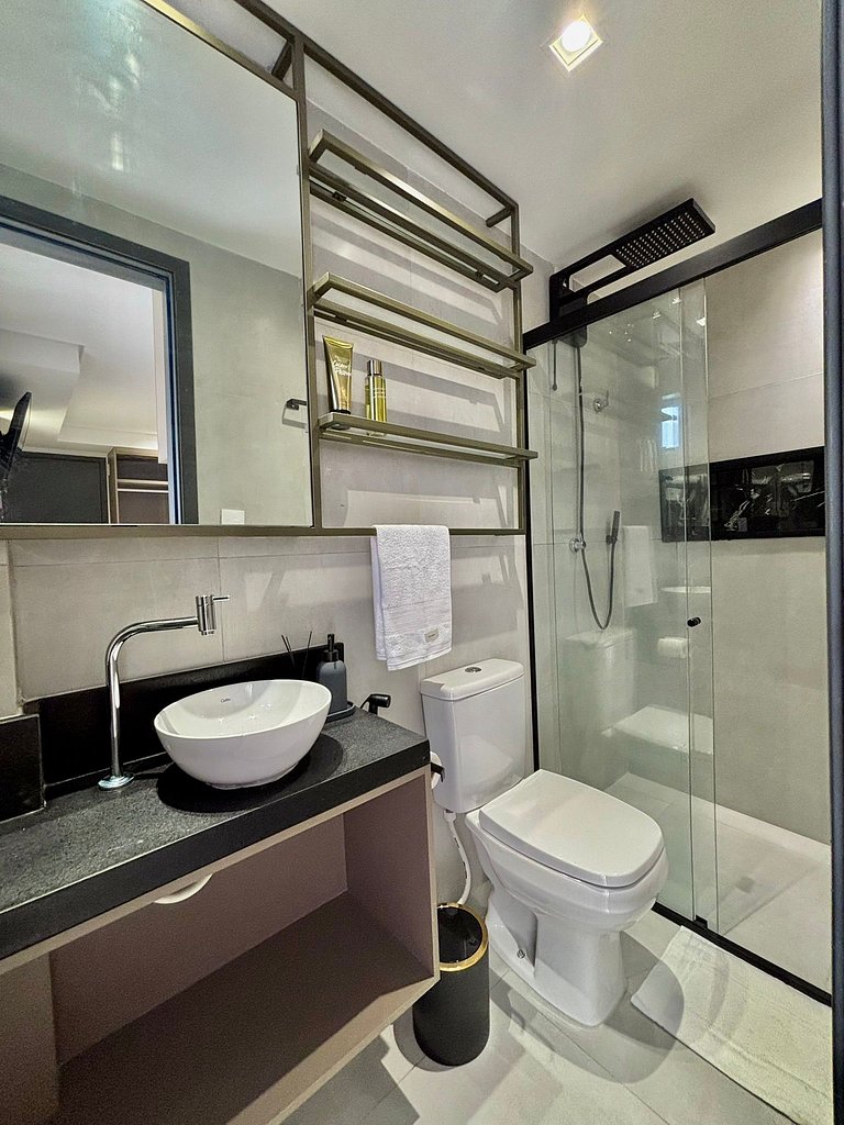 Studio 103 Caribessa | 200m da praia | Jacuzzi privativa