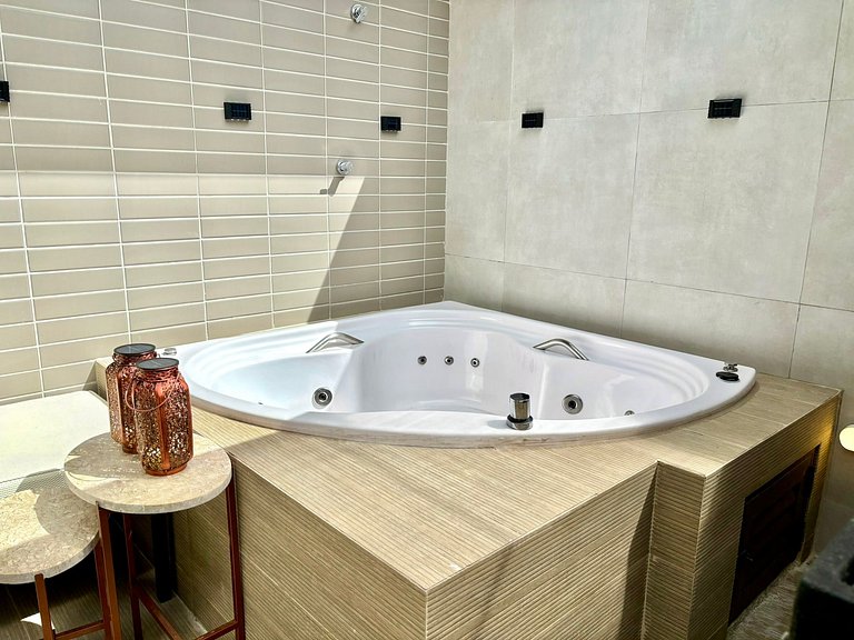 Studio 103 Caribessa | 200m da praia | Jacuzzi privativa