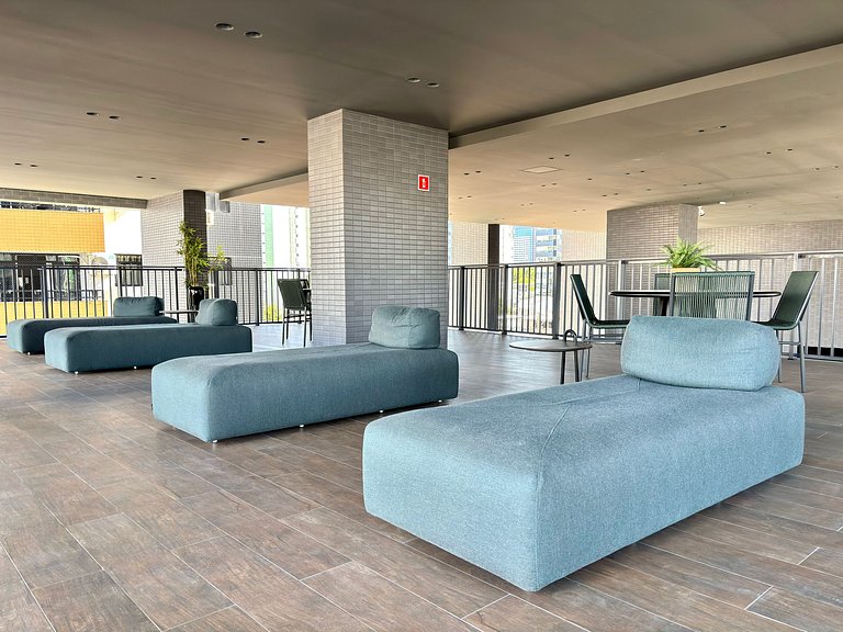 Studio Completo | Piscina e Academia