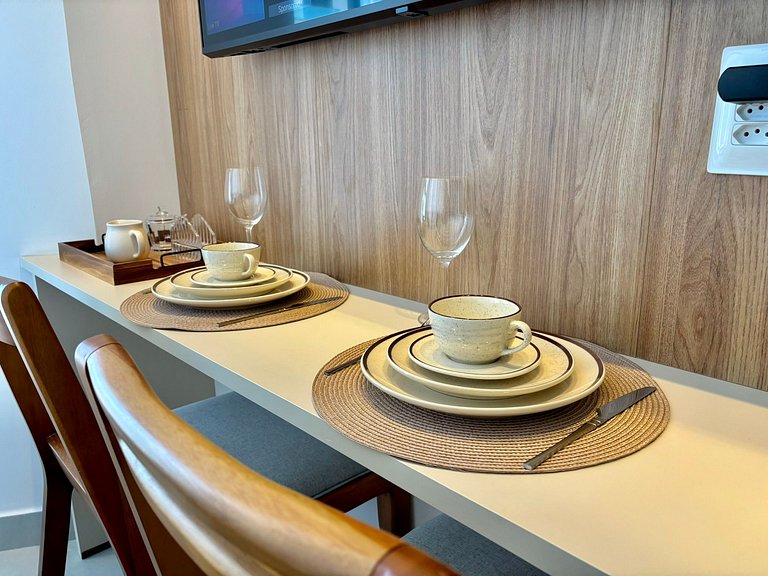 Studio Completo | Piscina e Academia