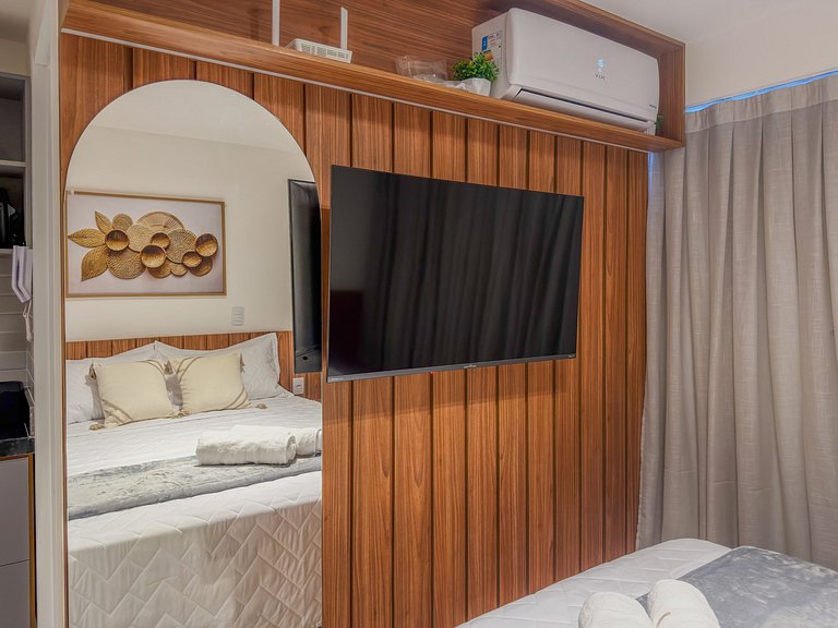 Studio 305 | Beira-mar | Completo | G5 Beach