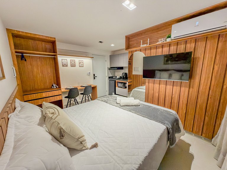 Studio 305 | Beira-mar | Completo | G5 Beach