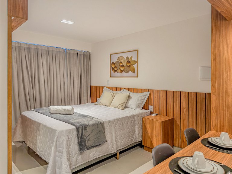 Studio 305 | Beira-mar | Completo | G5 Beach