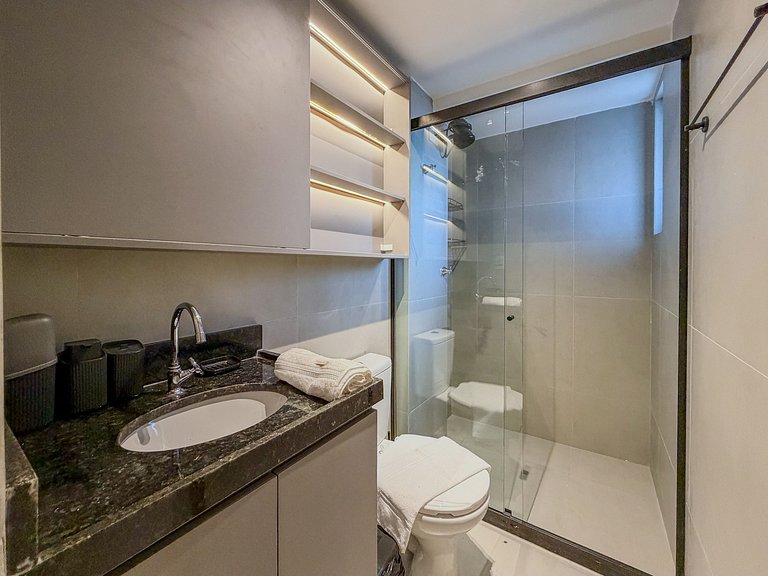 Studio 305 | Beira-mar | Completo | G5 Beach