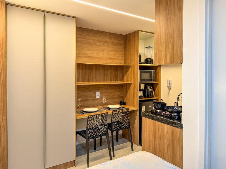 Studio 504 | Beira-mar | Completo | G5 Beach