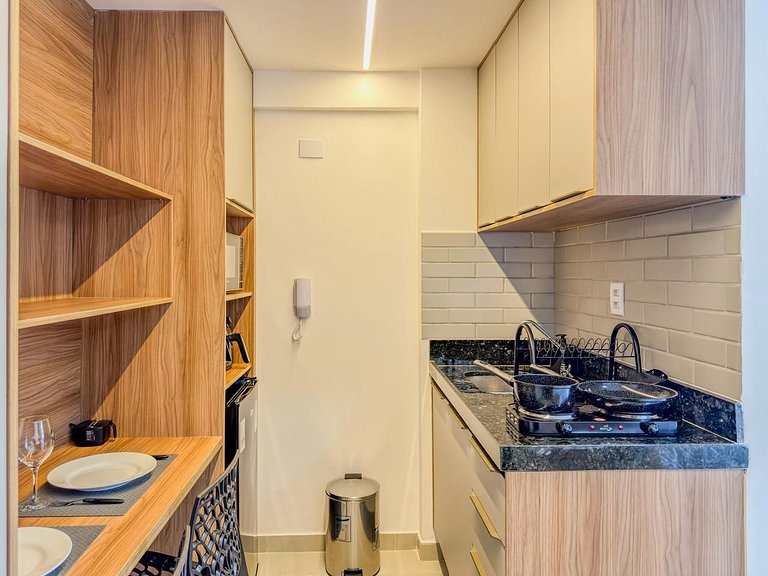 Studio 504 | Beira-mar | Completo | G5 Beach