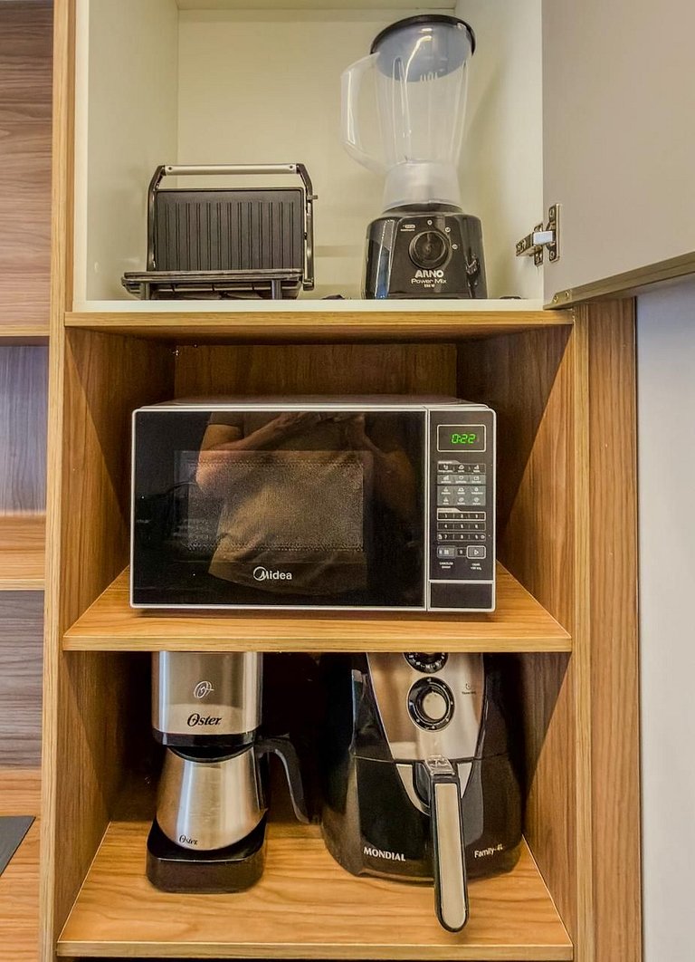 Studio 504 | Beira-mar | Completo | G5 Beach