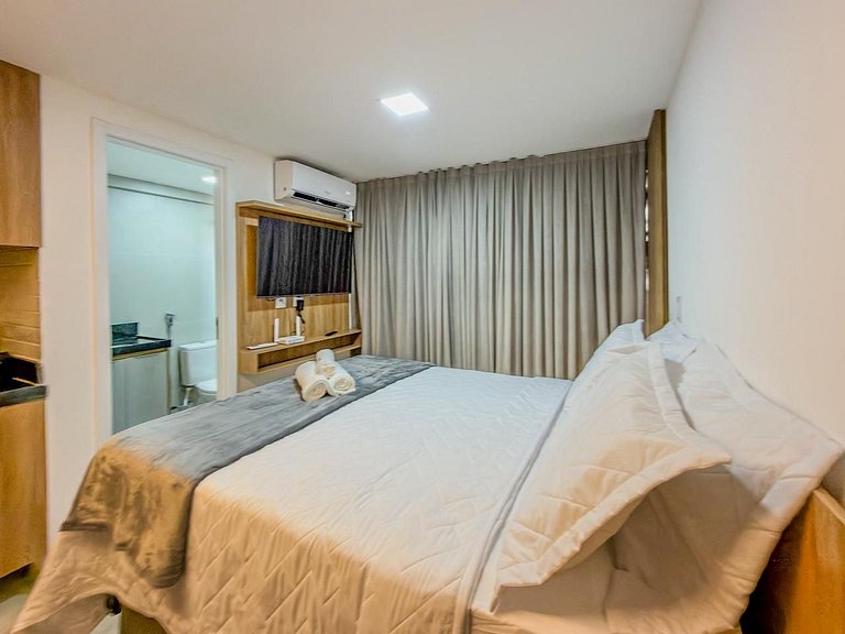 Studio 504 | Beira-mar | Completo | G5 Beach