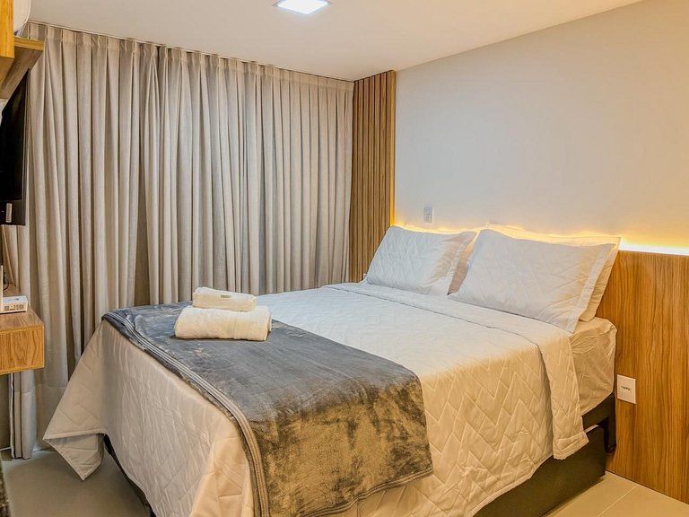 Studio 504 | Beira-mar | Completo | G5 Beach