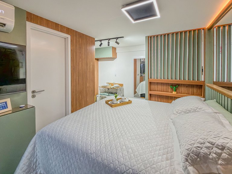 Studio 504 | Beira-mar | Completo | G5 Beach