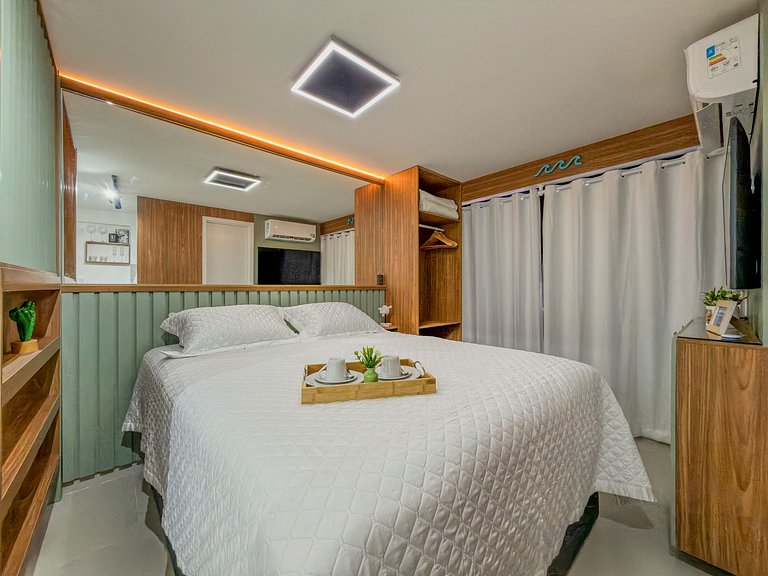 Studio 504 | Beira-mar | Completo | G5 Beach