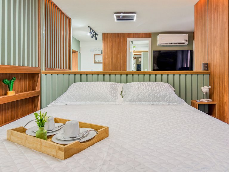 Studio 504 | Beira-mar | Completo | G5 Beach