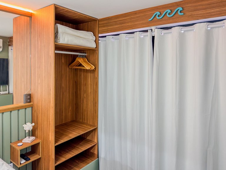 Studio 504 | Beira-mar | Completo | G5 Beach