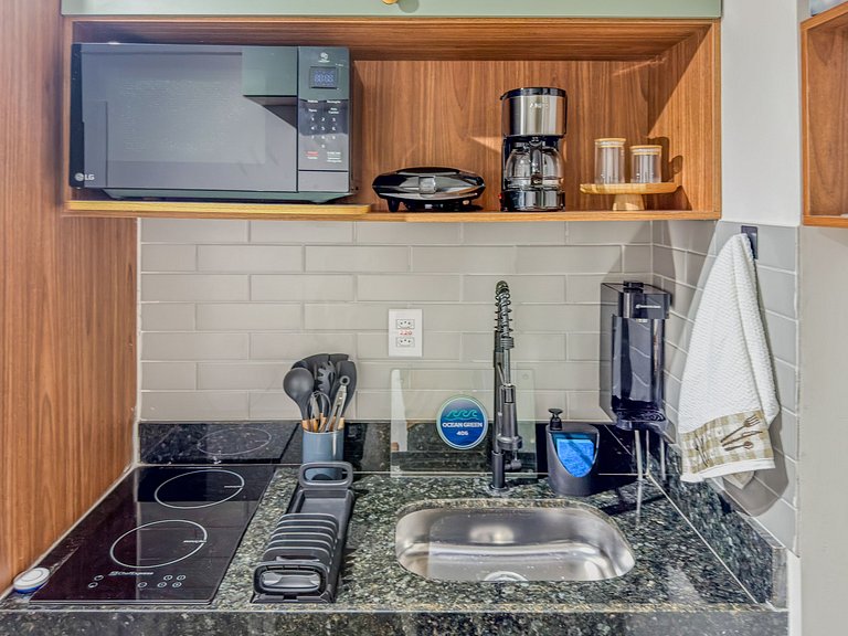 Studio 504 | Beira-mar | Completo | G5 Beach