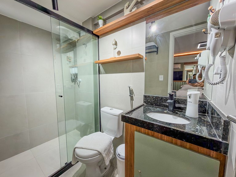 Studio 504 | Beira-mar | Completo | G5 Beach