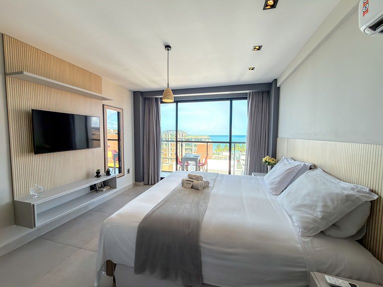 Varanda e Vista para o Mar, Perto da Praia