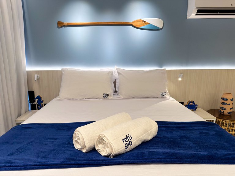 Studio Incrível | Beira-Mar + Piscina Panorâmica