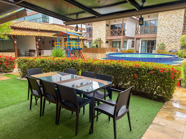 Bangalô Perfeito | Piscinas e Praia a 120m