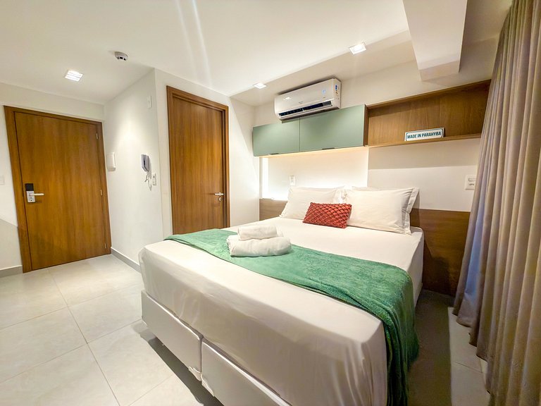 Estúdio Perfeito | Terraço | Beira Mar | Piscina