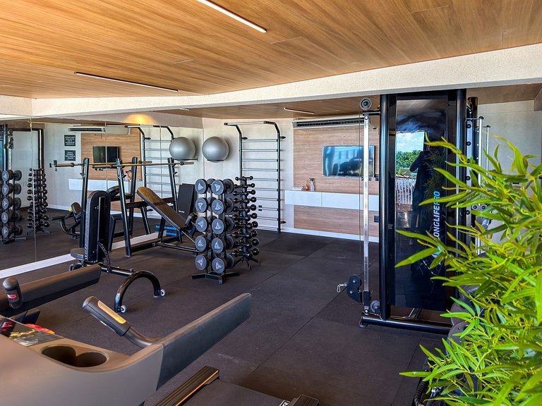 Apto Vista Mar | Pé na Areia + Piscina Incrível