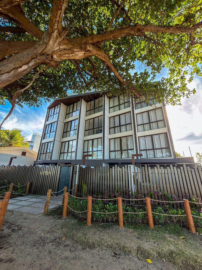 Apto Vista Mar | Pé na Areia + Piscina Incrível