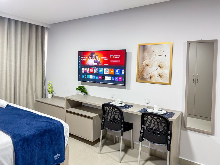 Conforto a 200 m da Praia | Área Turística