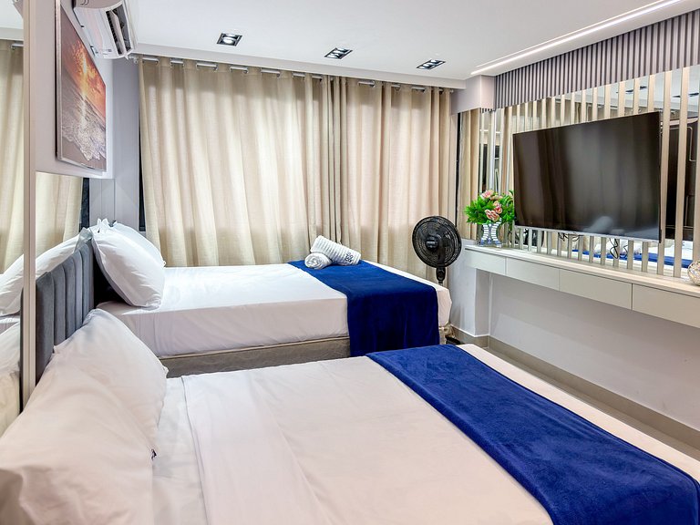 Apto Perfeito a 200 m da Praia | Área Turística