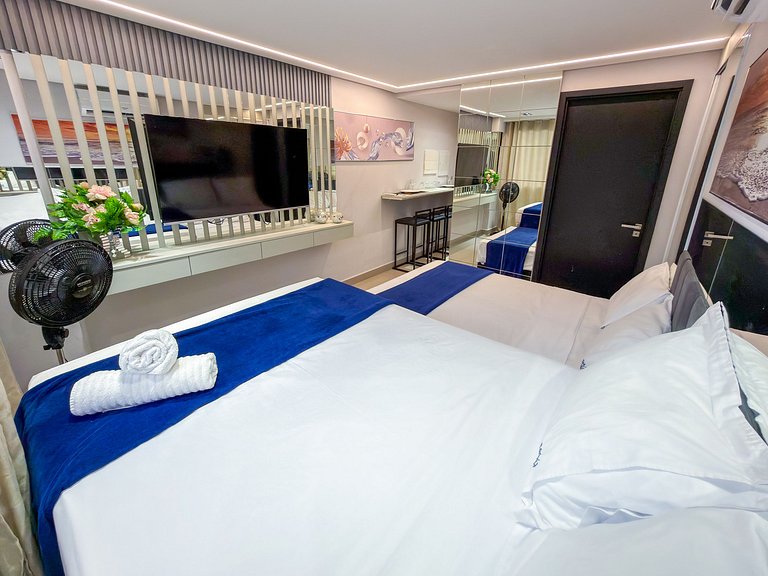 Apto Perfeito a 200 m da Praia | Área Turística