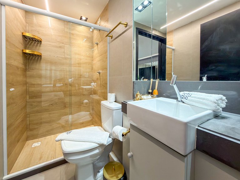 Apto Perfeito a 200 m da Praia | Área Turística