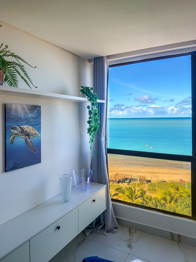 Apto Vista Incrível – Piscina c/ Cenário Paraíso