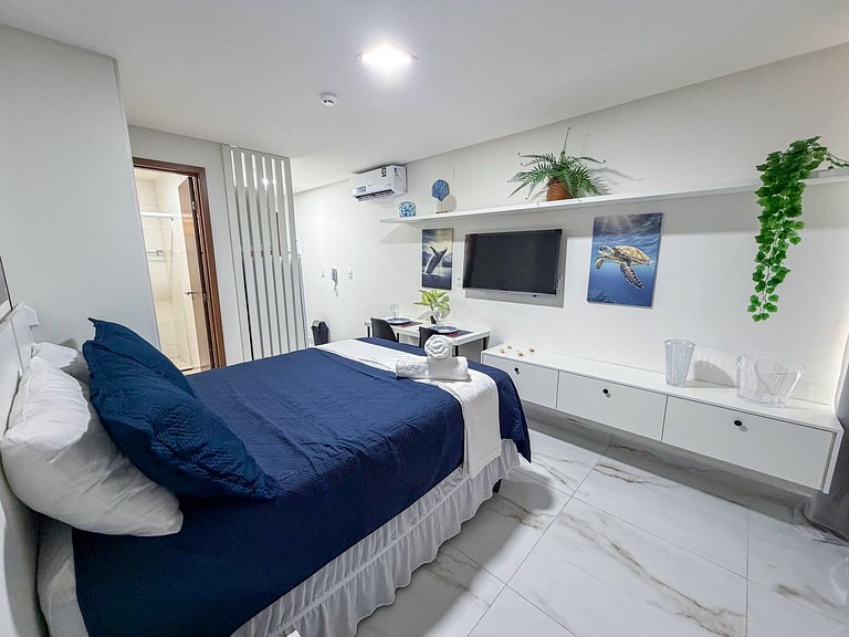 Apto Vista Incrível – Piscina c/ Cenário Paraíso