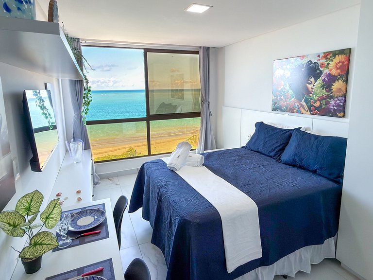 Apto Vista Incrível – Piscina c/ Cenário Paraíso