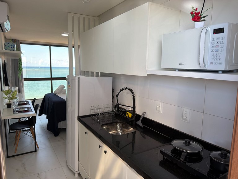 Apto Vista Incrível – Piscina c/ Cenário Paraíso