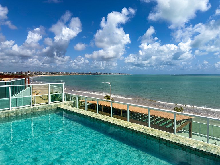 Completo c/ 2 Qtos | Vista Mar | Beira-mar