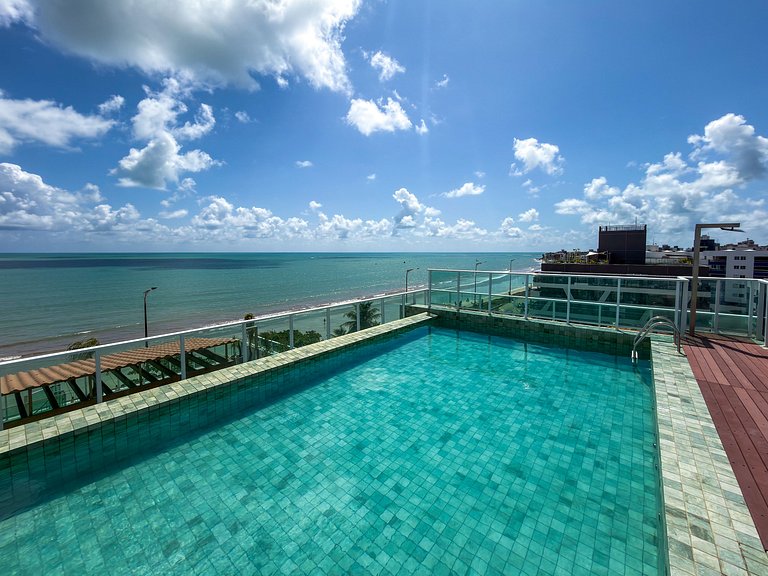 Completo c/ 2 Qtos | Vista Mar | Beira-mar