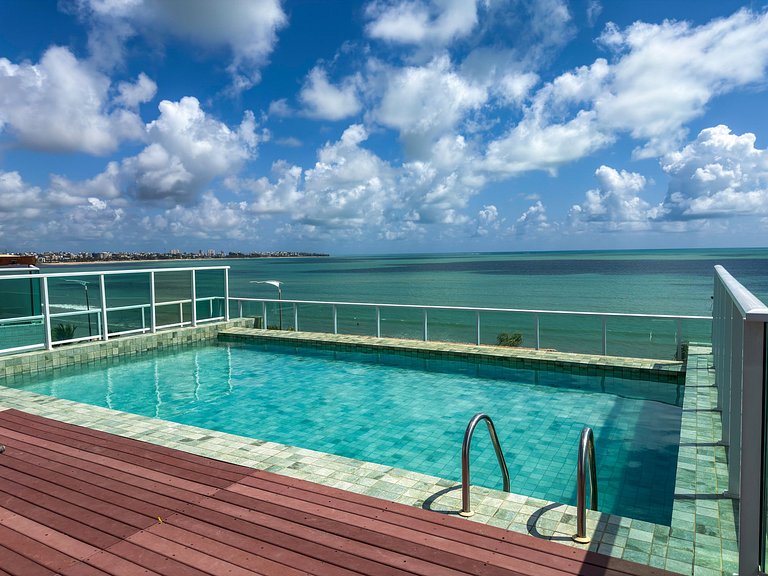 Completo c/ 2 Qtos | Vista Mar | Beira-mar