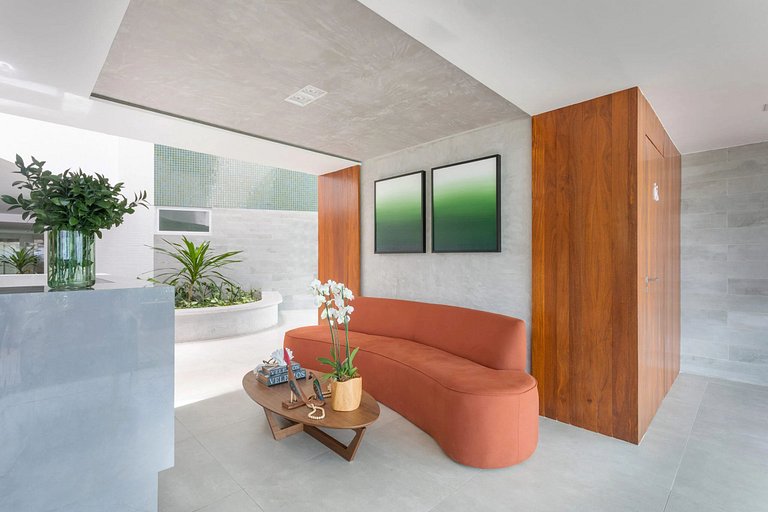 Completo c/ 2 Qtos | Vista Mar | Beira-mar