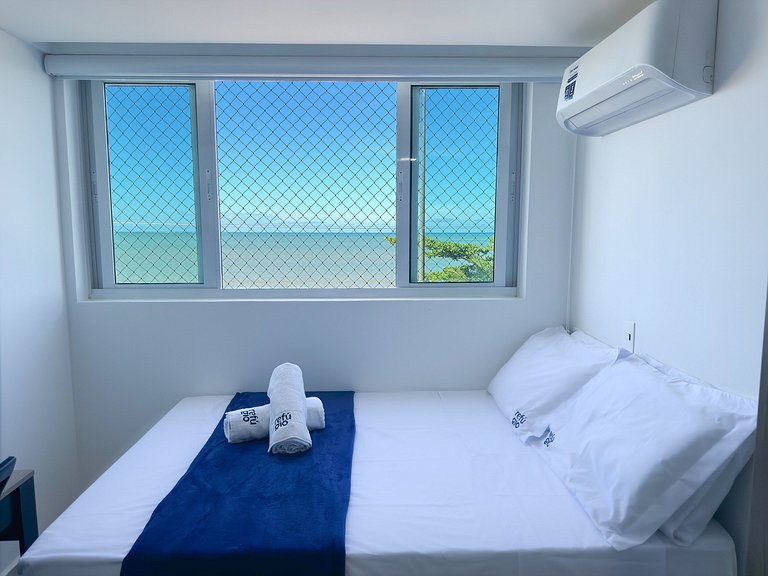Completo c/ 2 Qtos | Vista Mar | Beira-mar