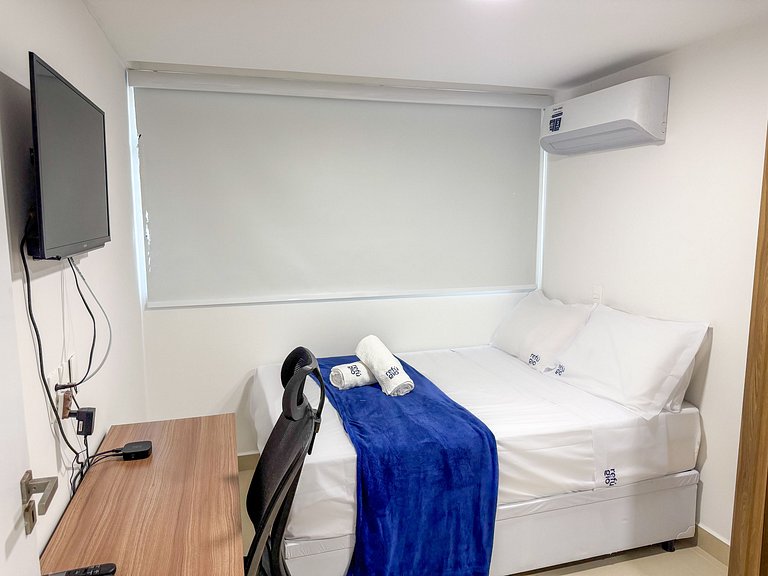 Completo c/ 2 Qtos | Vista Mar | Beira-mar