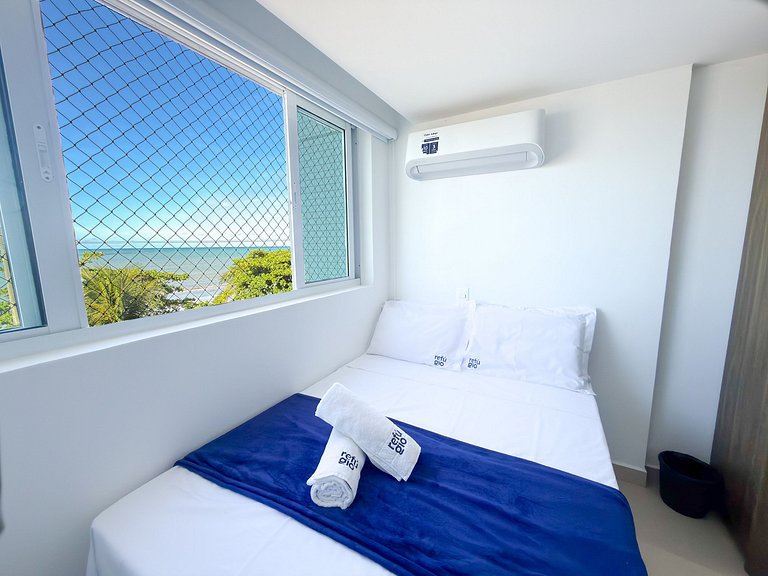 Completo c/ 2 Qtos | Vista Mar | Beira-mar