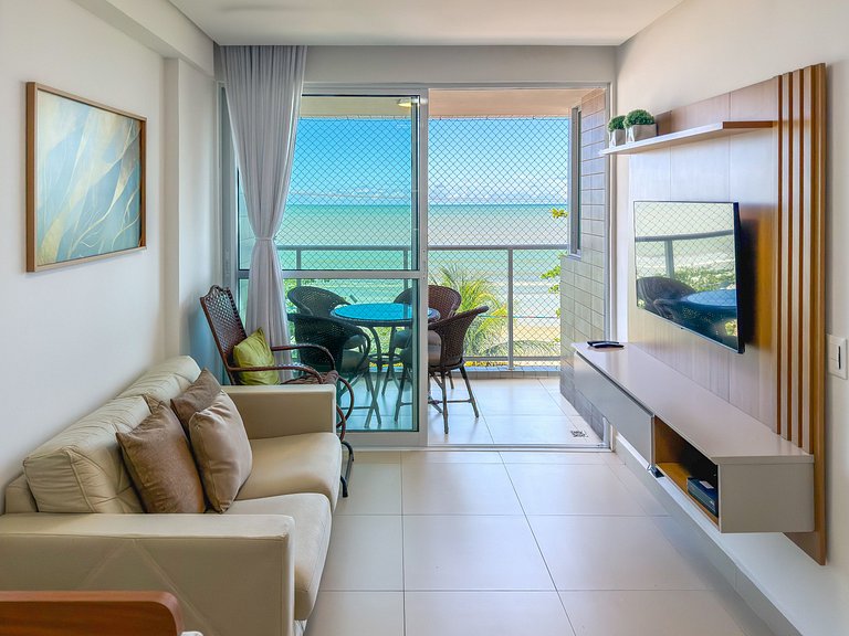 Completo c/ 2 Qtos | Vista Mar | Beira-mar