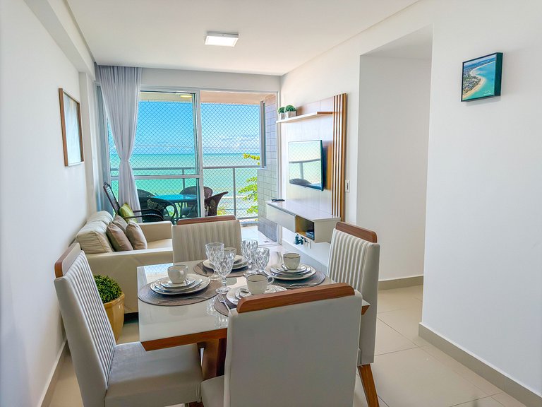 Completo c/ 2 Qtos | Vista Mar | Beira-mar
