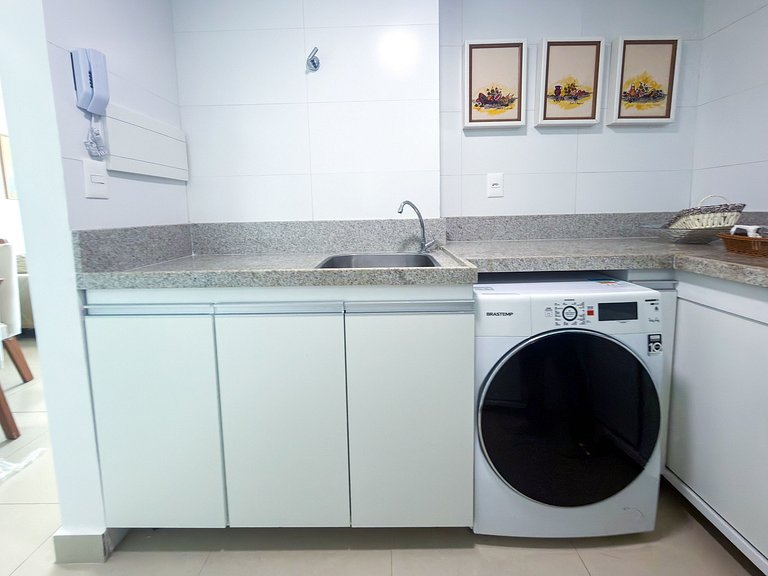 Completo c/ 2 Qtos | Vista Mar | Beira-mar