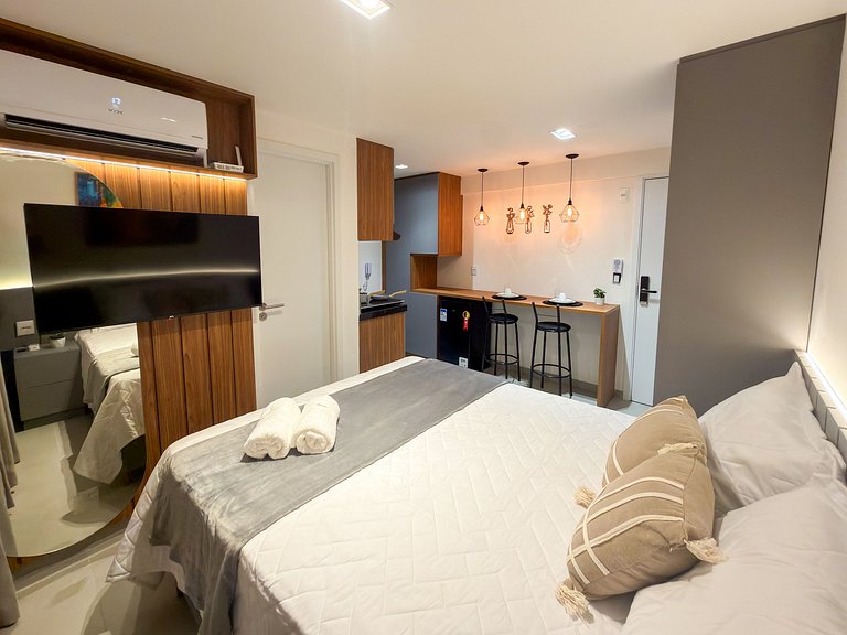 Studio 506 | Beira-mar | Completo | G5 Beach