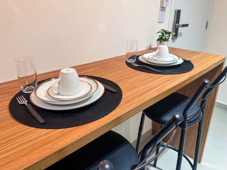Studio 506 | Beira-mar | Completo | G5 Beach
