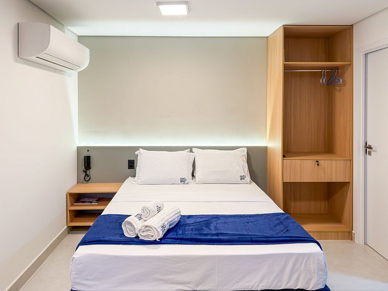 Studio Vista Mar | Beira Mar + Piscina Rooftop